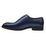 Pantofi barbati office, eleganti din piele naturala, BLEU NAVY, TEST65BL